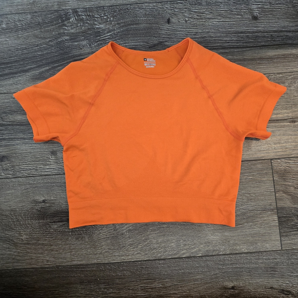 Orange Women's Crop Top